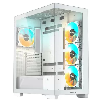 מארז Gigabyte C500 Panoramic Stealth ICE Mid Tower צבע לבן