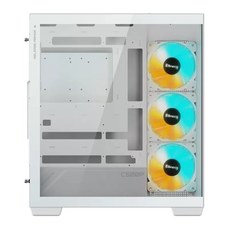 מארז Gigabyte C500 Panoramic Stealth ICE Mid Tower צבע לבן