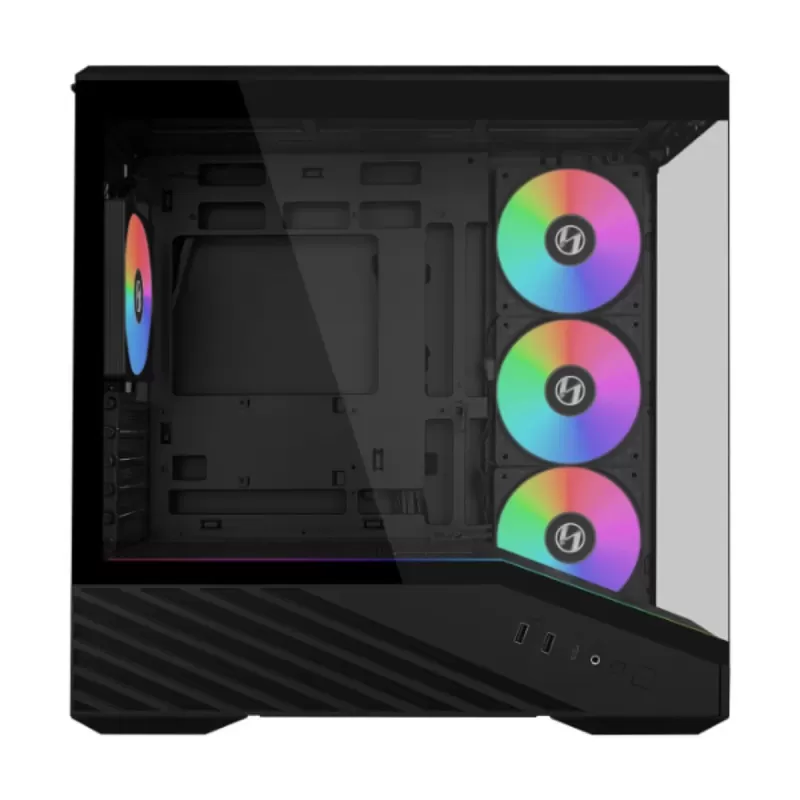 Computer Case LIAN-LI Vector V100R Mini Mini Tower Mini Tower Color:black