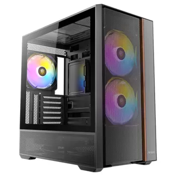 Computer Case Antec FLUX REAR Mid Tower Mid Tower Color:black