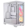 מארז מחשב Corsair 3500X LX-R RGB iCUE LINK לבן Mid Tower Mid Tower