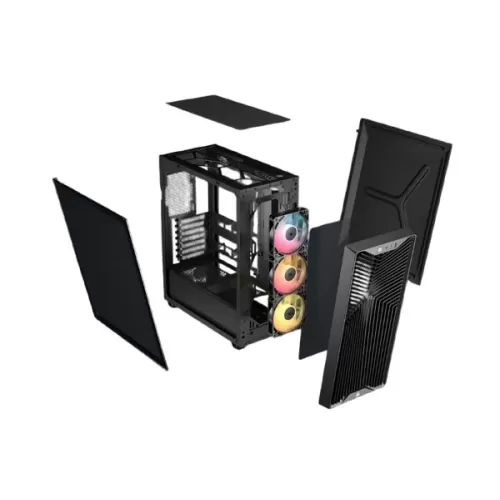 Computer Case Corsair 3200D RS ARGB Mid Tower ATX black Mid Tower