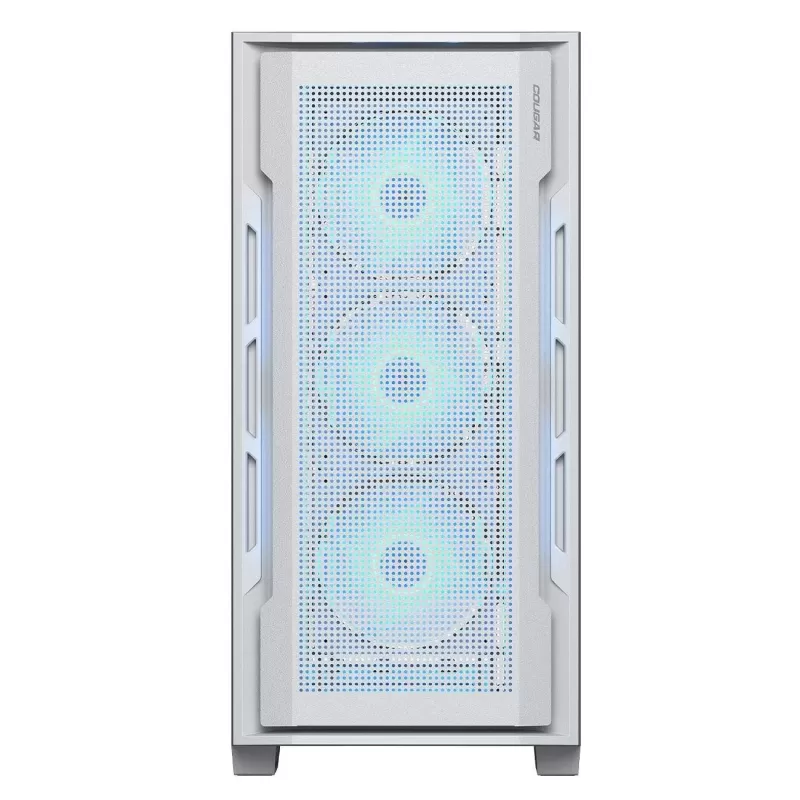 מארז COUGAR Uniface RGB Mid Tower צבע לבן