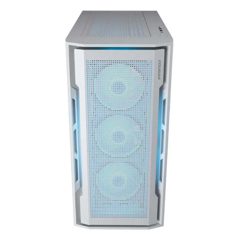 מארז COUGAR Uniface RGB Mid Tower צבע לבן