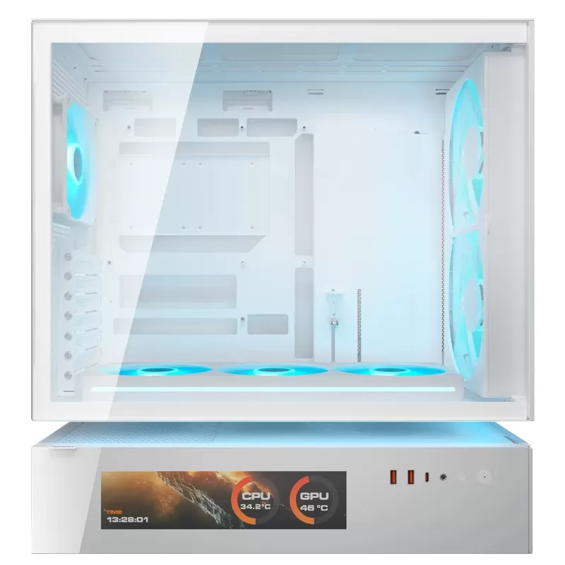 מארז COUGAR CFV235 Mesh Vision לבן Mid Tower