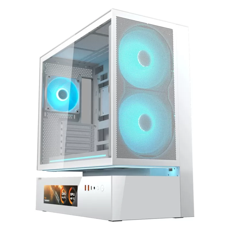מארז COUGAR CFV235 Mesh Vision לבן Mid Tower