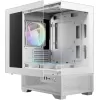 Case Gamdias AURA GC9M ELITE WH ARGB white Micro Tower
