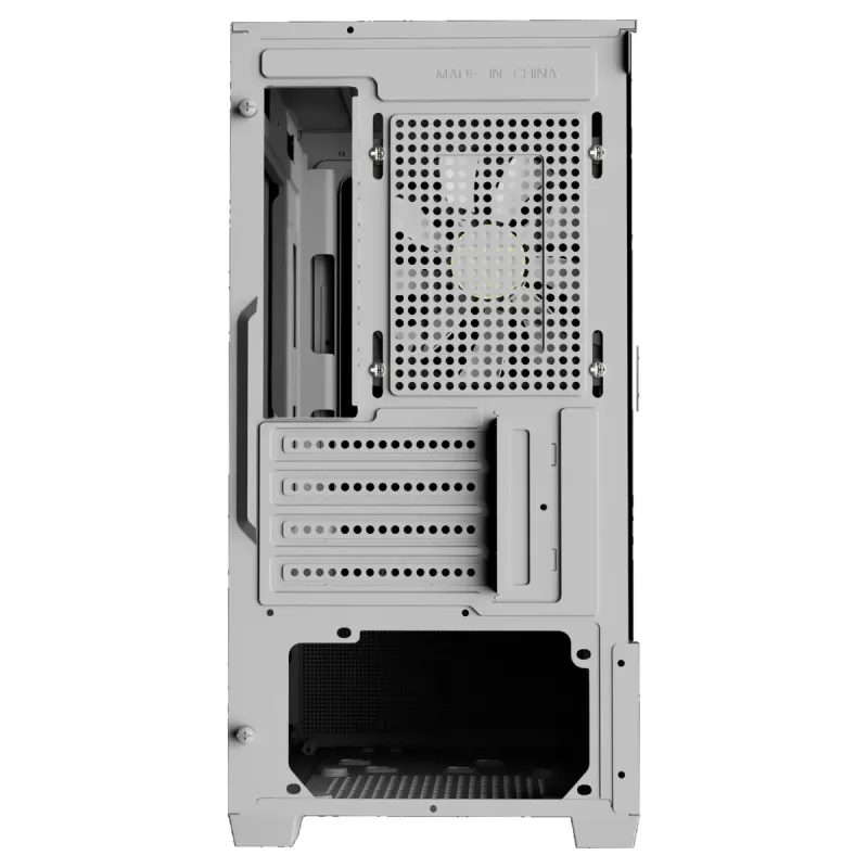 Case Gamdias AURA GC9M ELITE WH ARGB white Micro Tower