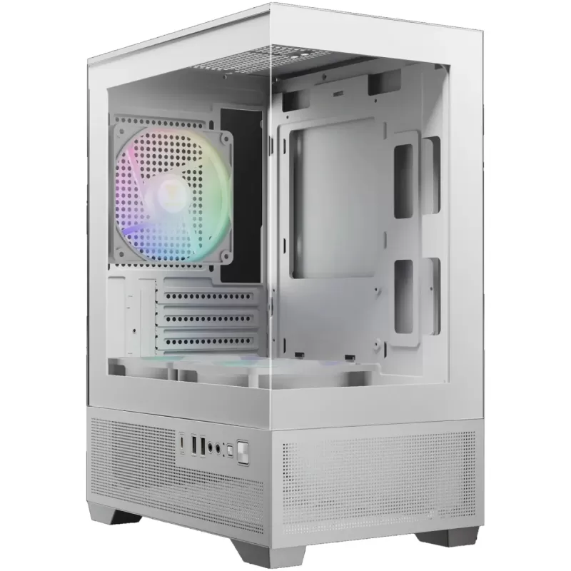 Case Gamdias AURA GC9M ELITE WH ARGB white Micro Tower