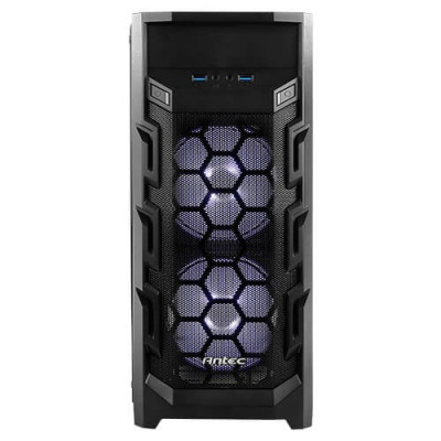 Case Antec GX202 White Fans Color:black Case Antec GX202 White Fans Color:black