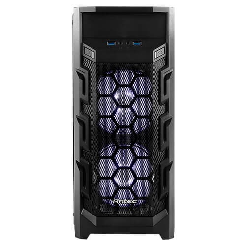 Корпус Antec GX202 White Fans Цвет:черный