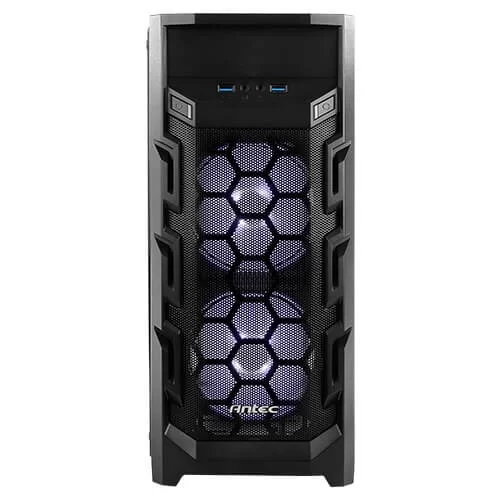 Корпус Antec GX202 White Fans Mid Tower Цвет:чёрный