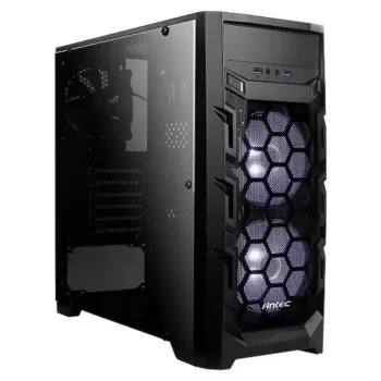 מארז Antec GX202 White Fans Mid Tower צבע שחור
