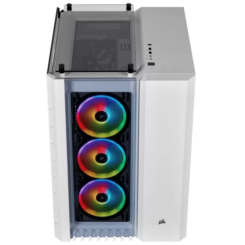 מארז Corsair Crystal Series 680X RGB ATX High Airflow Tempered Glas לבן Mid מארז Corsair Crystal Series 680X RGB ATX High Airflow Tempered Glas לבן Mid