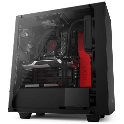 Корпус NZXT S340 Elite black, red Корпус NZXT S340 Elite black, red