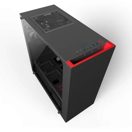 Корпус NZXT S340 Elite black, red Корпус NZXT S340 Elite black, red