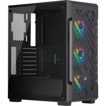 Case Corsair iCUE 220T RGB Airflow Tempered Glass black Mid Tower