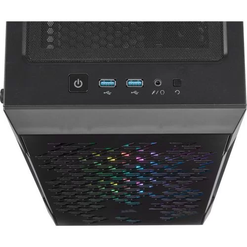 Case Corsair iCUE 220T RGB Airflow Tempered Glass black Mid Tower