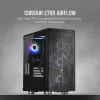 Case Corsair 275R Airflow Tempered Glass black Mid Tower