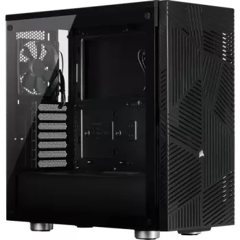 מארז Corsair 275R Airflow Tempered Glass שחור Mid Tower