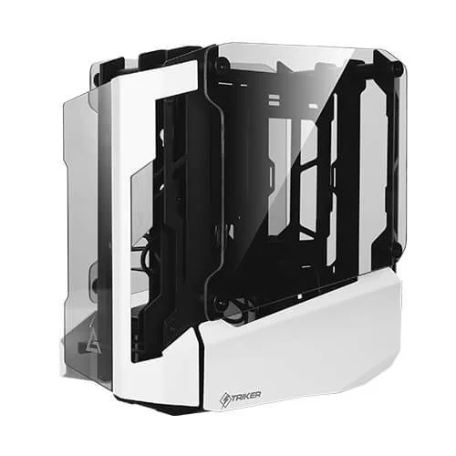 מארז Antec Striker Tempered glass שחור, לבן Mini ITX