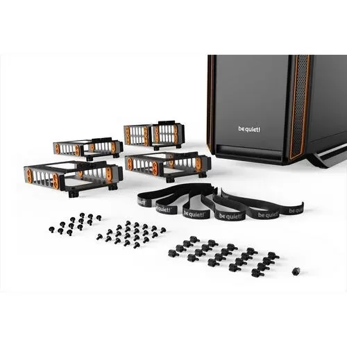 Case be quiet! SILENT BASE 801 black, orange
