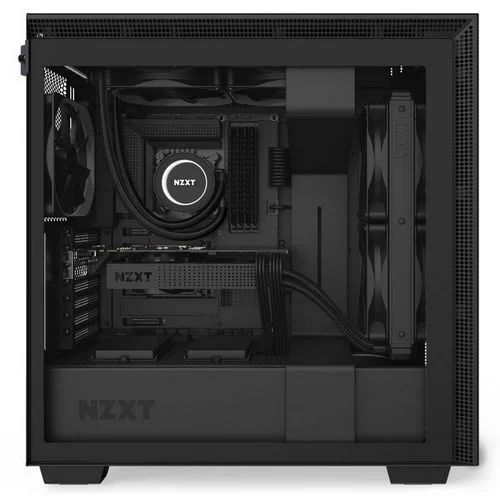 Корпус NZXT H710 белый Mid Tower Цвет:чёрный