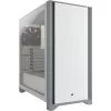 מארז Corsair 4000D Tempered Glass לבן Mid Tower