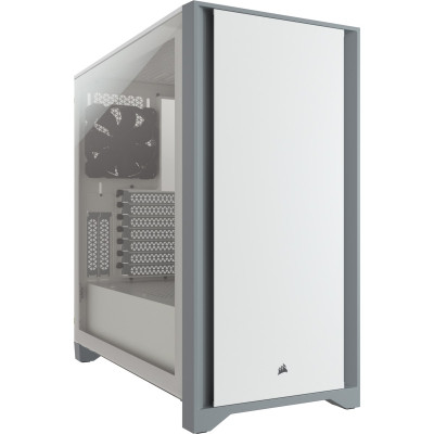 Case Corsair 4000D Tempered Glass white Mid Tower Case Corsair 4000D Tempered Glass white Mid Tower