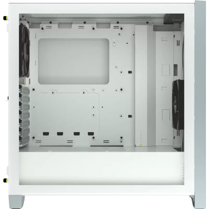 מארז Corsair 4000D Tempered Glass לבן Mid Tower