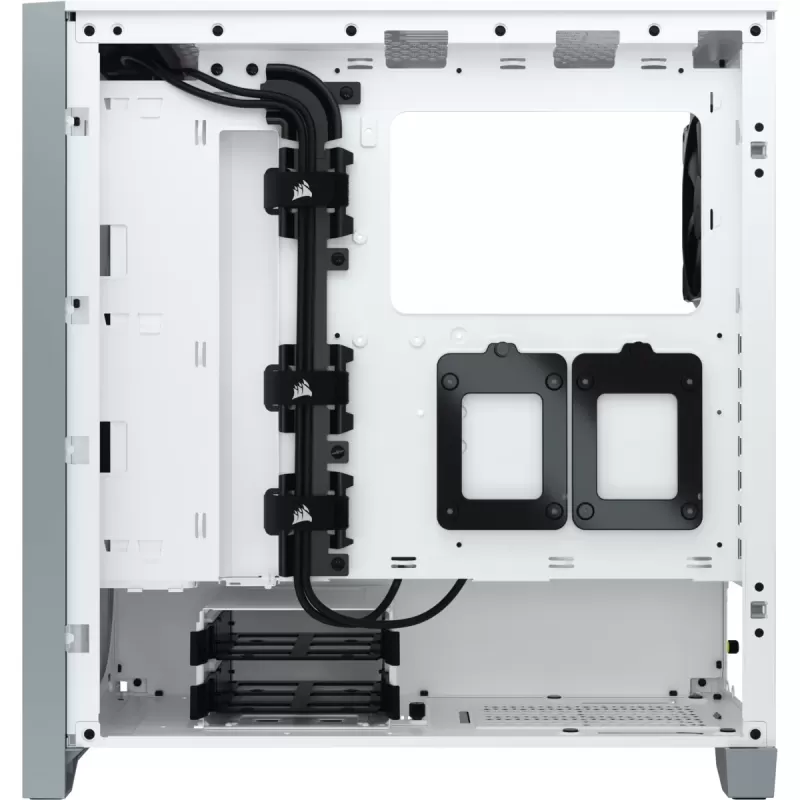 מארז Corsair 4000D Tempered Glass לבן Mid Tower
