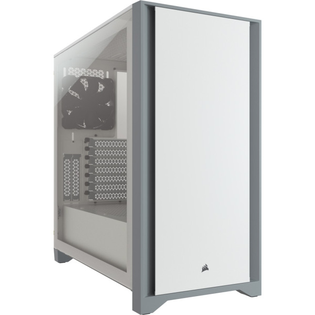 Case Corsair 4000D Tempered Glass white Mid Tower Case Corsair 4000D Tempered Glass white Mid Tower