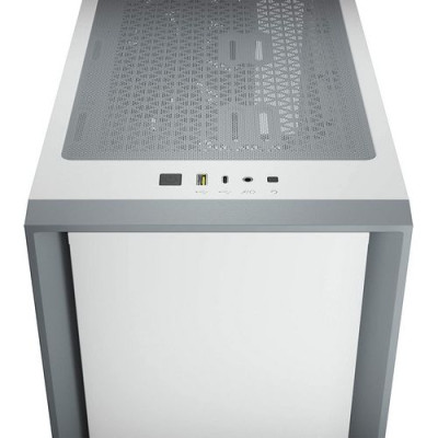 Case Corsair 4000D Tempered Glass white Mid Tower Case Corsair 4000D Tempered Glass white Mid Tower