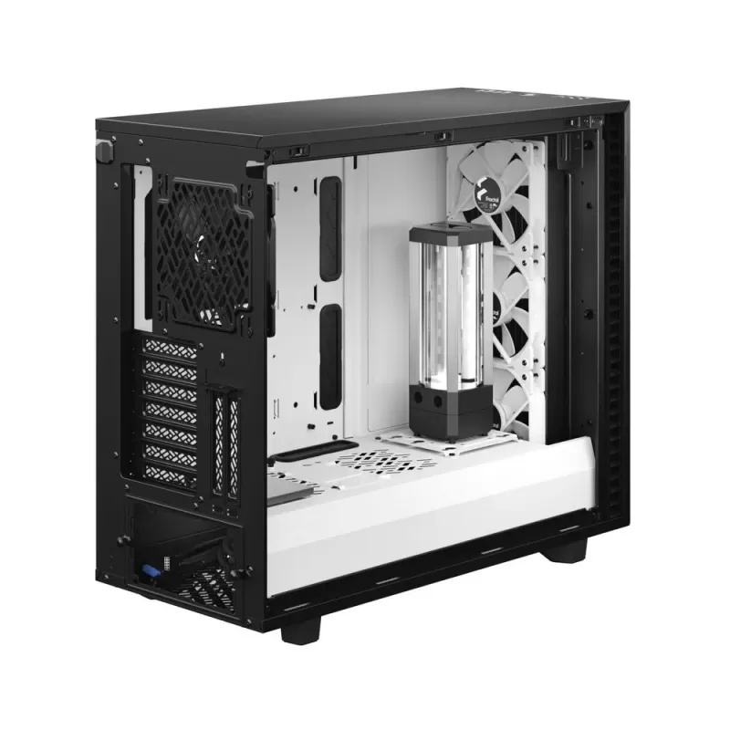 Case Fractal Design Define 7 Clear Tempered Glass black, white Mid Tower