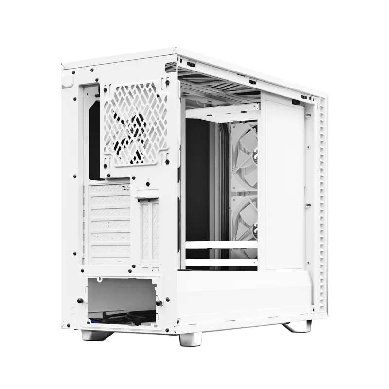מארז Fractal Design Define 7 Clear Tempered Glass לבן Mid Tower