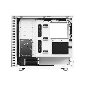 מארז Fractal Design Define 7 Clear Tempered Glass לבן
