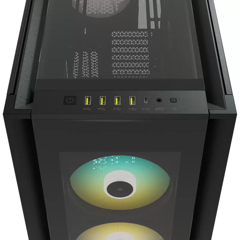 Case Corsair iCUE 7000X RGB Tempered Glass black Full-Tower