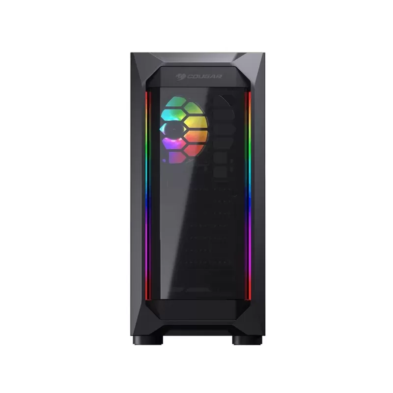 Корпус COUGAR MX410-T Mid Tower Цвет:чёрный Корпус COUGAR MX410-T Mid Tower Цвет:чёрный