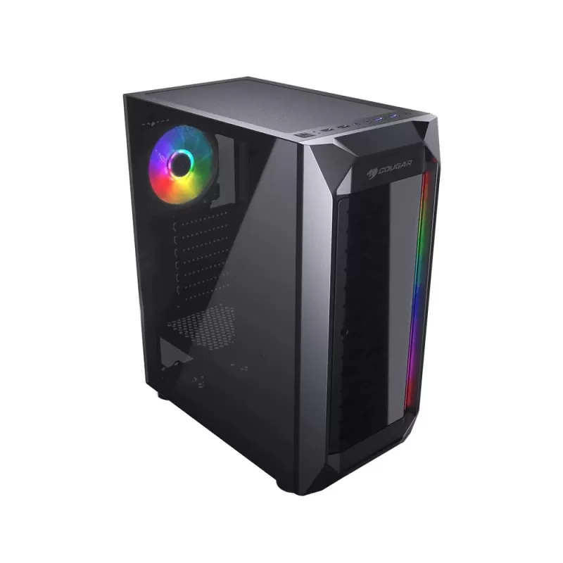 Корпус COUGAR MX410-T Mid Tower Цвет:чёрный Корпус COUGAR MX410-T Mid Tower Цвет:чёрный
