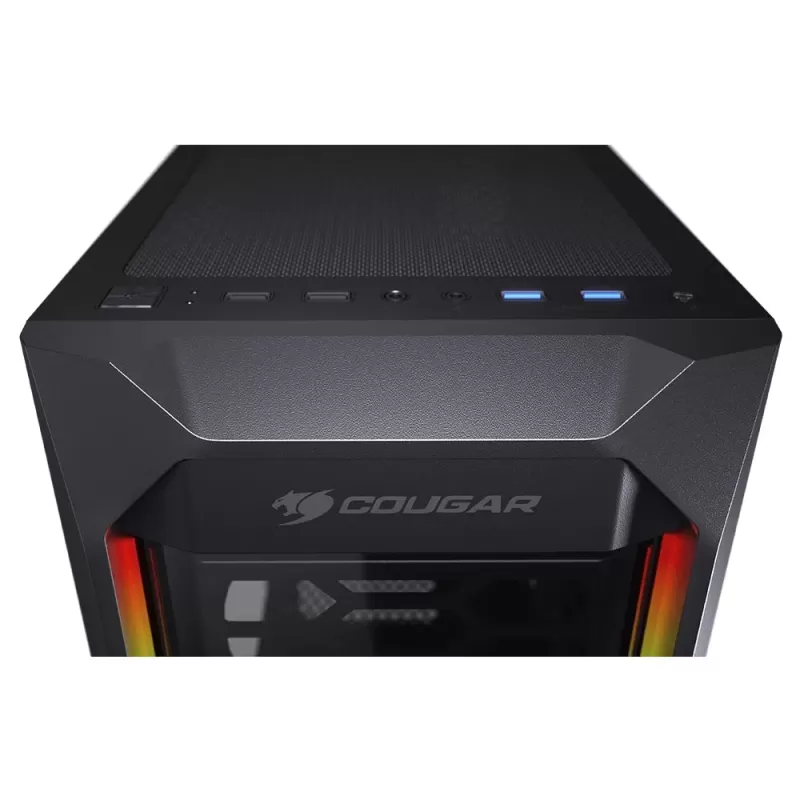 Корпус COUGAR MX410-T Mid Tower Цвет:чёрный Корпус COUGAR MX410-T Mid Tower Цвет:чёрный