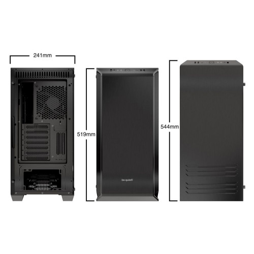 Case be quiet! DARK BASE 700 Midi-Tower Color:black
