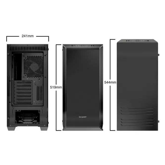 מארז be quiet! DARK BASE 700 Midi-Tower צבע שחור