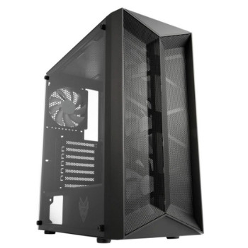 מארז FSP CMT 211A ATX Mid Tower צבע שחור