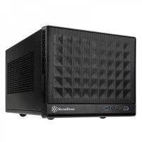 Корпус SilverStone SG13 черный Mini-ITX