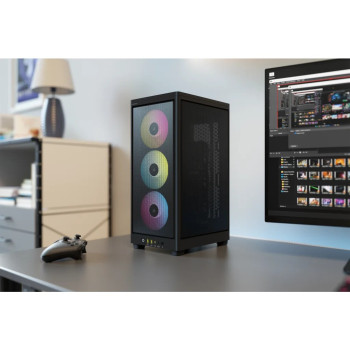 מארז Corsair 2000D RGB AIRFLOW - שחור Mini-ITX