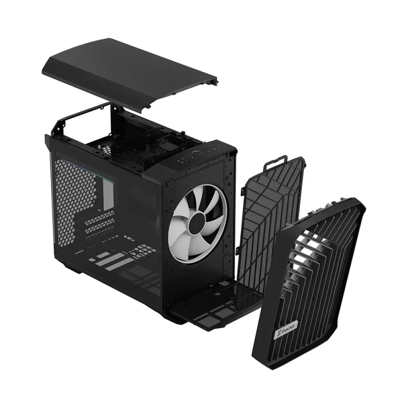 Case Fractal Design Case Torrent Nano RGB black TG Light Tint