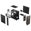 Case Fractal Design North Charcoal black ATX