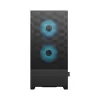 מארז Fractal Design Pop Air RGB Cyan Core TG Clear Tint ATX צבע שחור, כחול