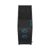 מארז Fractal Design Pop Air RGB Cyan Core TG Clear Tint ATX צבע שחור, כחול