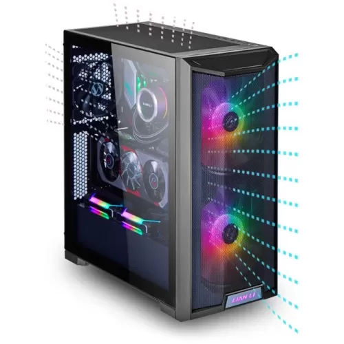 מארז Lancool 215 שחור Case ATX
